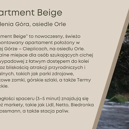 Beige Apartment Jelenia Gora