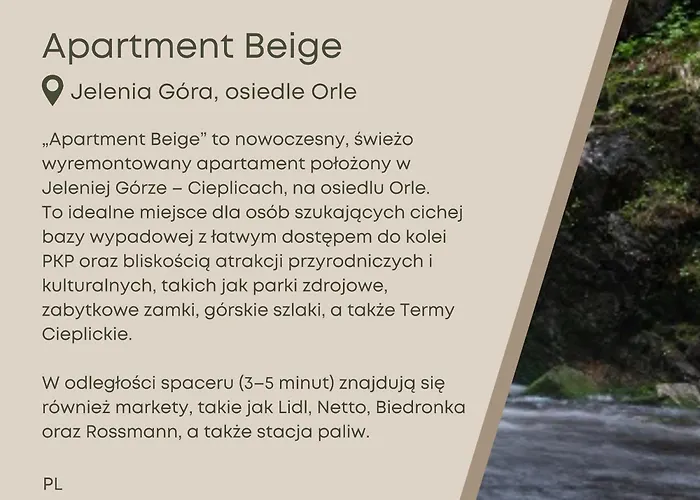 Beige Appartement Jelenia Góra